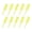 Fluorescent yellow, variant on CEORPER 10pcs Mini Fishing Lures Wobblers Baits 4cm Swimbaits for Trout Fishing
