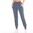 thumbnail image 1 of Pantalones deportivos de mujer con bolsillos con cremallera, de cintura alta, para entrenamiento deportivo y yoga, para mujer, 1 of 5