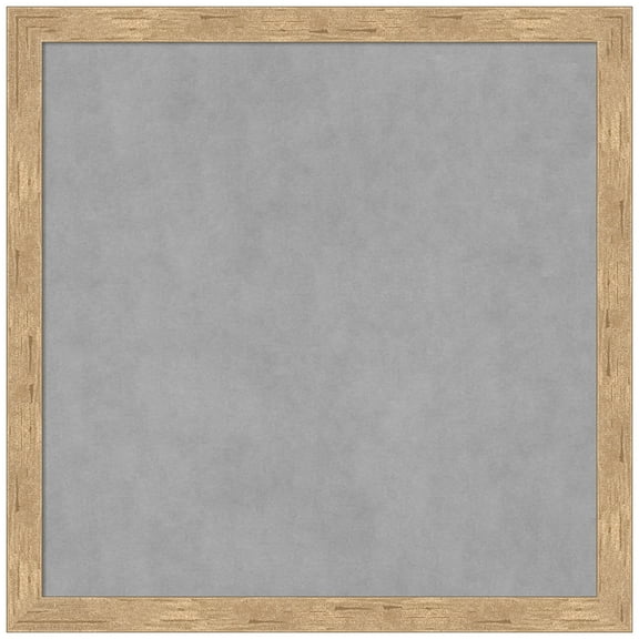 Amanti Art Imprint Light Bronze Framed Magnetic Board 13 x 13 in.