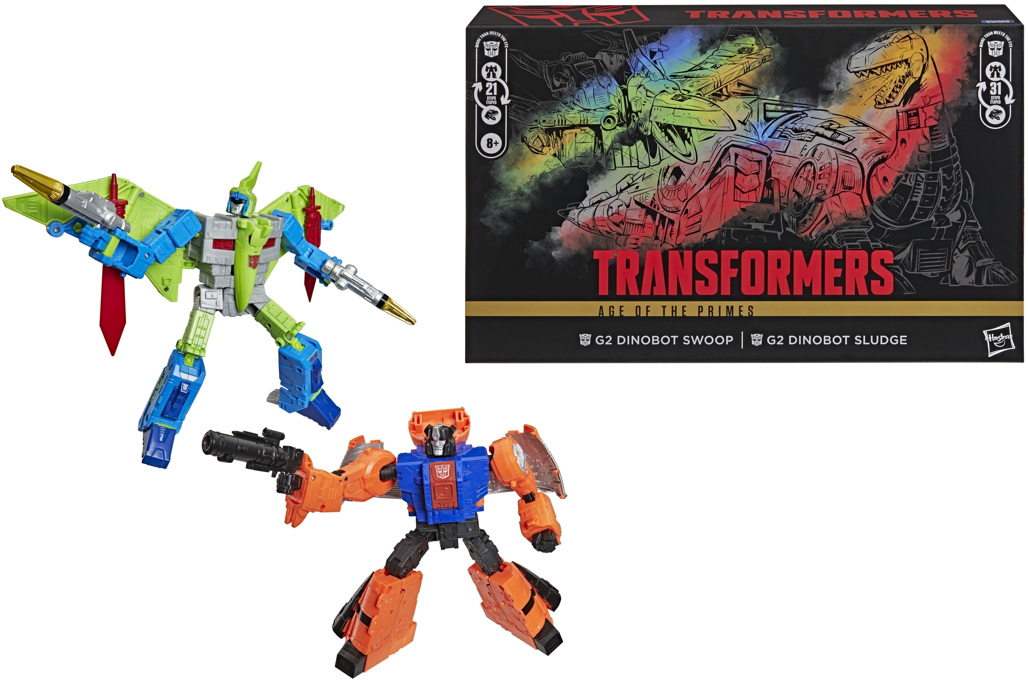 Hasbro Transformers Platinum Edition Dinobots G1 Color Version