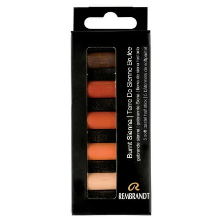 UPC: 8712079420604 | Rembrandt Soft Pastel Set Half-Stick 5-Colors Burnt Sienna