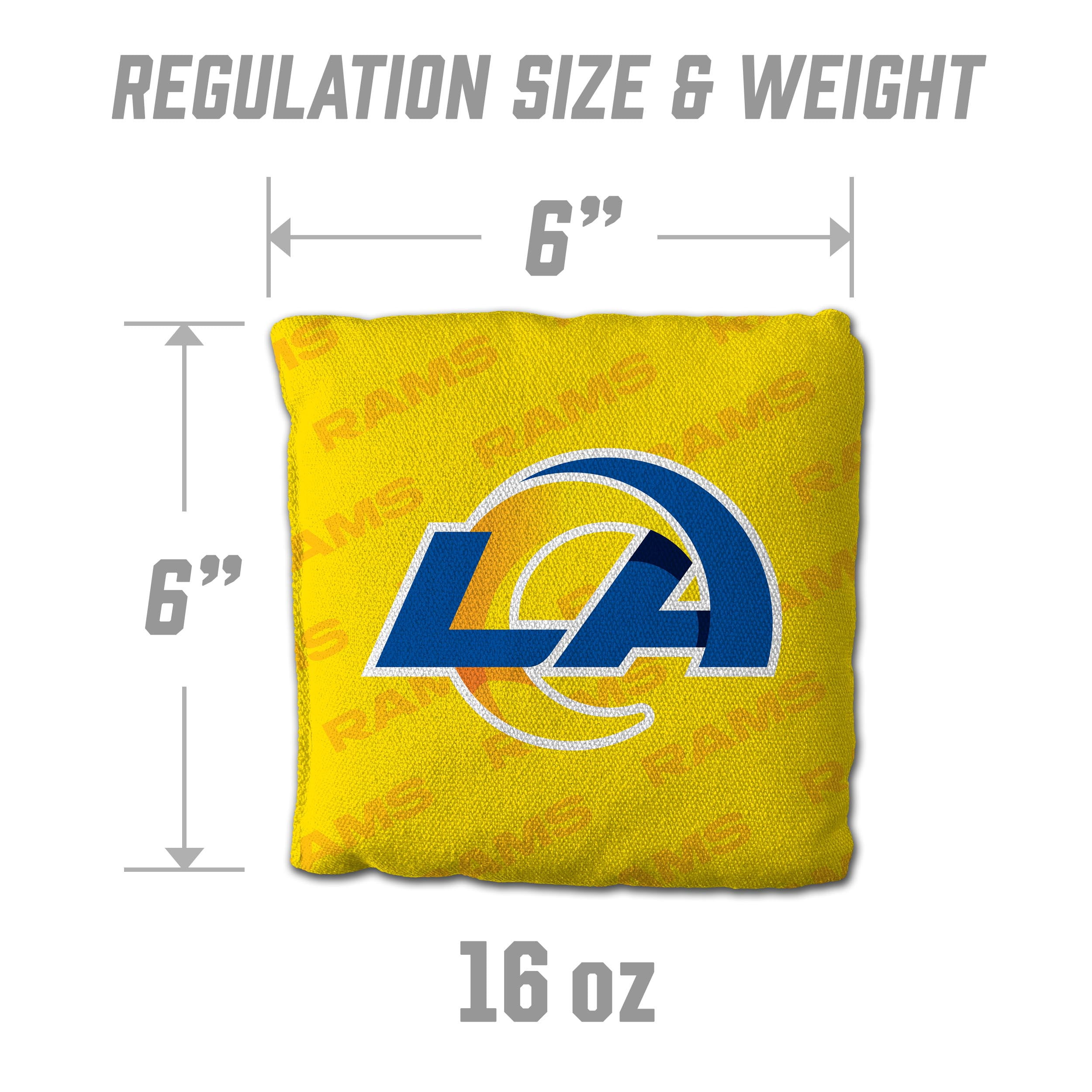 NFL Los Angeles Rams Cornhole Bags - 4PK - Yellow