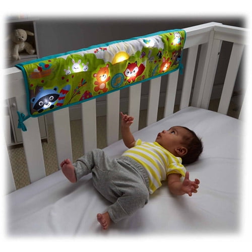 Fisher Price Twinkling Lights Crib Rail Soother Walmart