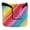 Rainbow Lines, variant on Haosy Cartoon Letters Golf Mallet Putter Cover Strong Magnetic Leather Golf Club Headcover Closure