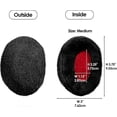 thumbnail image 2 of 3 Set Bandless Ear Muffs For Men And Women Winter Ear Warmers Black Dark Blue, 2 of 5