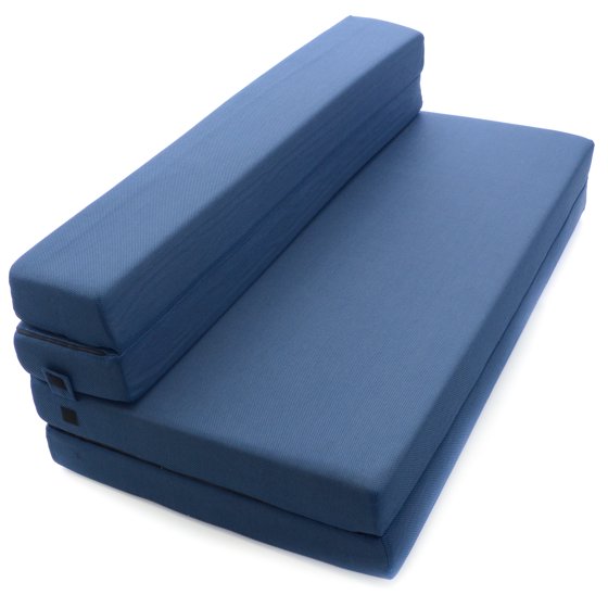 Milliard TriFold Foam Folding Mattress and Sofa Bed for Guests or
