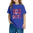 thumbnail image 1 of Xihbxyly Camiseta para Niño, Bonita Camiseta con Mangas Abullonadas, Camisa Informal de Verano, Tela Suave y Transpirable, Cuello Redondo, Estilo Veraniego Moderno, Ropa para Fiestas Escolares, Cómod, 1 of 6