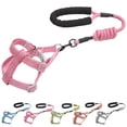 thumbnail image 2 of Pet Harness Leash Set Adjustable Foam Handle Car Harness Dog Harness with Leash, 2 of 8