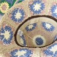 thumbnail image 5 of LinYooLi Womens Straw Sun Hat Floral Woven Bucket Hat Y2k Aesthetic Accessories Foldable Floppy Boho Beach Cap Cute Preppy Stuff, 5 of 7