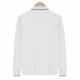 thumbnail image 6 of PNTUTB Men's Casual Long Sleeve Shirt Classic Button Lapel Collared Basic Solid Color Designed Fashion Blouses, 6 of 6