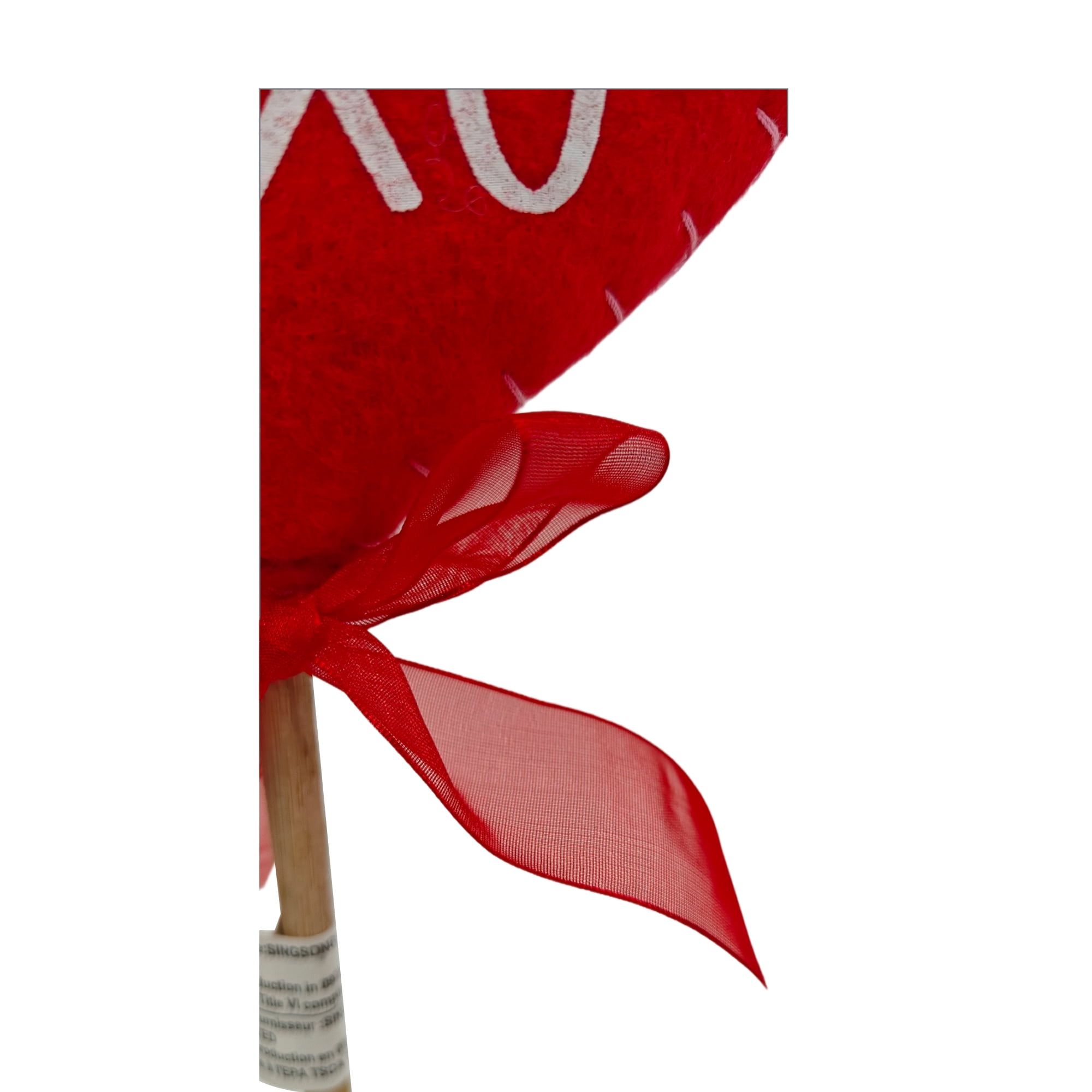 Way to Celebrate Red Heart Decor