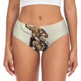 thumbnail image 1 of Fotbe Vintage Cowboy Riding Horse Calzones Estampados para Mujer – Ropa Interior de Algodón, Cómoda, Suave y Elástica-XX-Large, 1 of 6