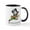White/Black Inside, variant on CafePress - Mad Hatter Mug - 11 oz Ceramic Mug - Novelty Coffee Tea Cup