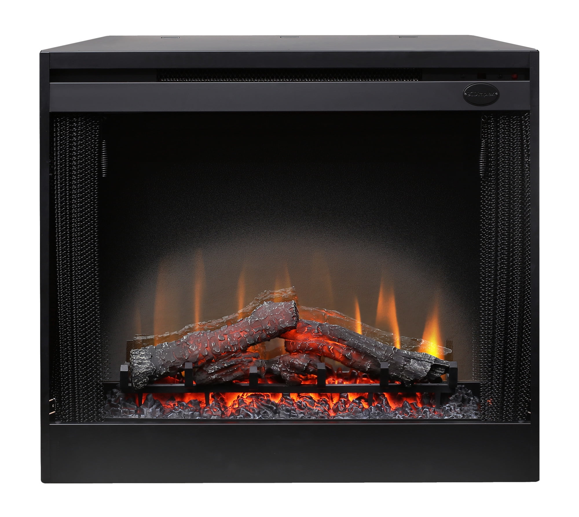 Dimplex Bfsl33 4080 BTU BuiltIn Electric Fireplace Black Walmart