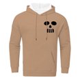 thumbnail image 4 of MKLEKYY Lightweight Cardigan Men's Fashion Casual Part 3D Print Long Sleeve Drawstring Hooded Sweater Tops, 4 of 4