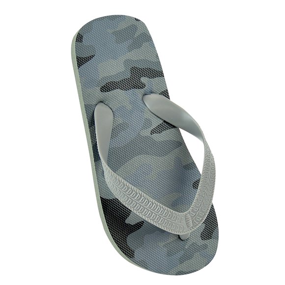 KS Brands Childrens Boys Camo Flip Flops