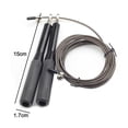 thumbnail image 3 of Adjustable Skipping Rapid Jumping Rope Cable, Ideal For Aerobic Exercise, Boxing, Speed Training, Endurance, Mma, And Fitness Gym, 3 of 5