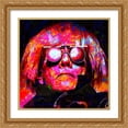 thumbnail image 2 of Stephen Chambers 20x20 Gold Ornate Wood Framed With Double Matting Wall Art Titled - Warhol 2, 2 of 6