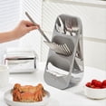 thumbnail image 4 of Three-Layer Draining Storage Box for Kitchen Utensils,White & Gray, 4 of 5