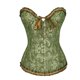 thumbnail image 1 of Lace-Up Corset, Women Gothic Satin Brocade Stays Corsetpangjing, 1 of 4