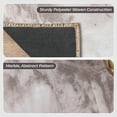 thumbnail image 4 of Superior Abstract Marble Washable Indoor Area Rug, 5' 7" x 8' 9", Beige, 4 of 10