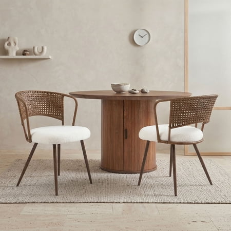 juyg 2-pack dark brown wicker product