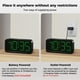 thumbnail image 4 of Reloj despertador digital Acedeck que funciona con pilas y pantalla grande, 4 of 9