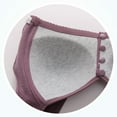 thumbnail image 5 of MDUKONU Bras for Women Women's Beauty Back Smoothing Minimizer Bra Purple 42, 5 of 10