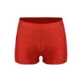 thumbnail image 1 of Zaldita Shorts de Sport pour Garçons, Extensibles, pour la Gym, Course, Cyclisme, Rouge 16, 1 of 7
