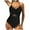 Black, variant on VerPetridure One Piece Bathing Suits for Women High Cut Women Front Cross Cutout Mesh One Piece Swimsuits Tummy Control Swimwear Tankini Monokini Beachwear