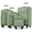 Light Green, variant on Euroco 4 Piece Softside Luggage Set, Expandable Suitcase Set with TSA Lock and Spinner Wheels, Lightweight Durable Suitcase for Men Women Travel(18"/22"/26"/30") ,Light Green