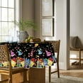 thumbnail image 4 of Verolix Birthday Party Round Tablecloth 60 Inch, Celebration Table Cover with Gift and Balloon Pattern, 4 of 5