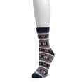 thumbnail image 3 of MUK LUKS Women's Wool Blend Crew Sock, 1-Pack, OSFM, 3 of 5
