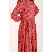 Ellan Maxi Dress With Long Sleeve