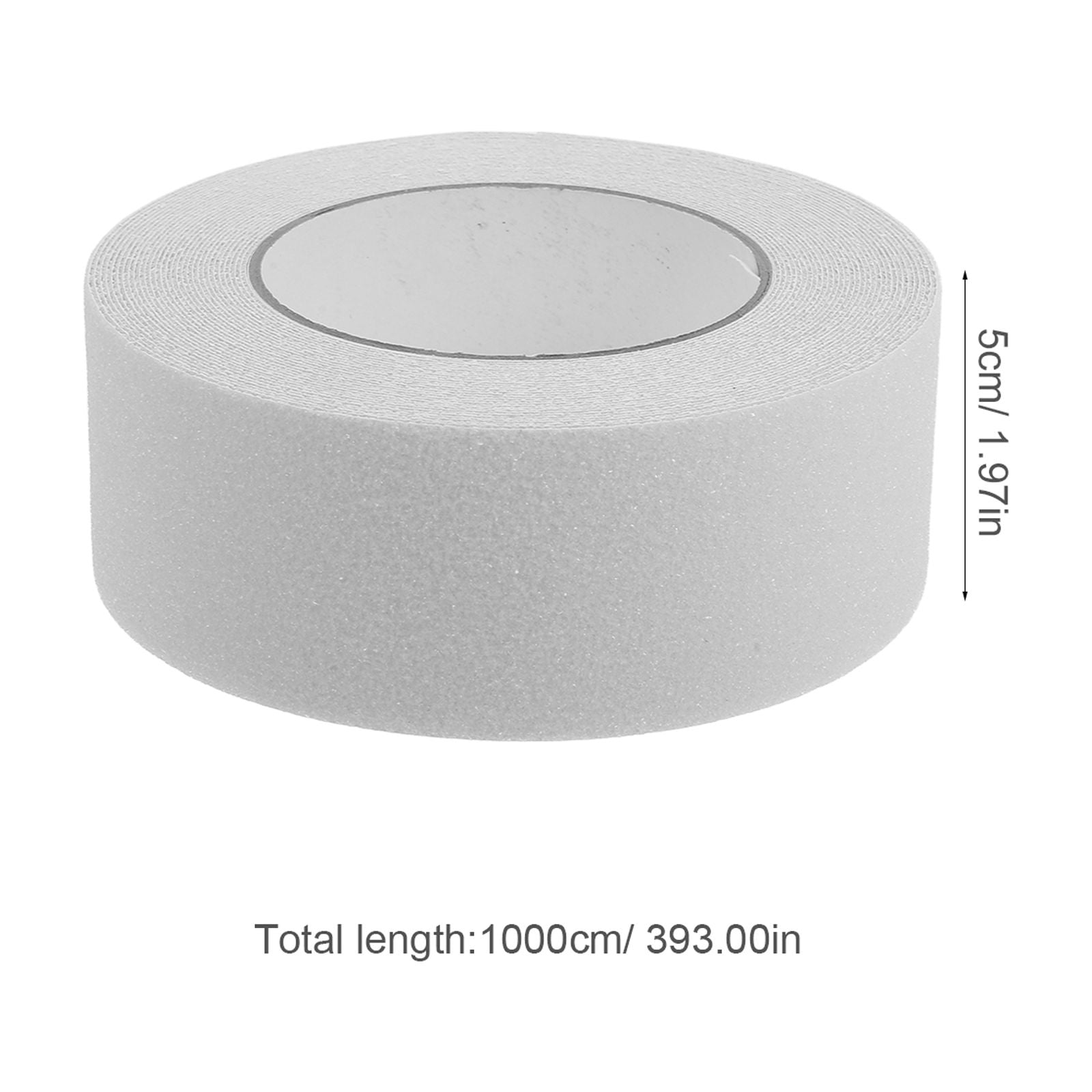 Masteelf Clear Non- Roll for Indoor Stairs, Transparent Traction Tape Safety Stickers for Bathroom, Shower, and Steps