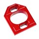 thumbnail image 1 of Placa de montaje de motor para coche RC, repuestos ligeros, chasis práctico de metal Rojo, 1 of 9
