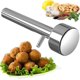 thumbnail image 1 of high quality Falafel Scoop, Stainless Steel Professional Falafel Maker Scoop, Food Safe Non-Sticky Falafel Baller Tool Falafel Frozen Falafe Scoop and, 1 of 5