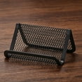 thumbnail image 5 of Kaireo Desktop Business Card Holder Set of 2, Sturdy Metal Mesh Rack for Display & Storage – Space-Saving Card Organizer for Reception, Office & Shop Counters, 5 of 5