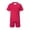 H184-Red, variant on hengsof Kids Soccer Jersey Athletic Sports Shirt with Short Set Breathable Lightweight Training Uniform 4-14Y