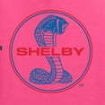 thumbnail image 2 of Wild Bobby, Shelby Cobra USA Logo Emblem Powered by Ford Motors, Cars and Trucks, Front and Back Unisex Crewneck Graphic Sweatshirt, Neon Pink, XX-Large, 2 of 4