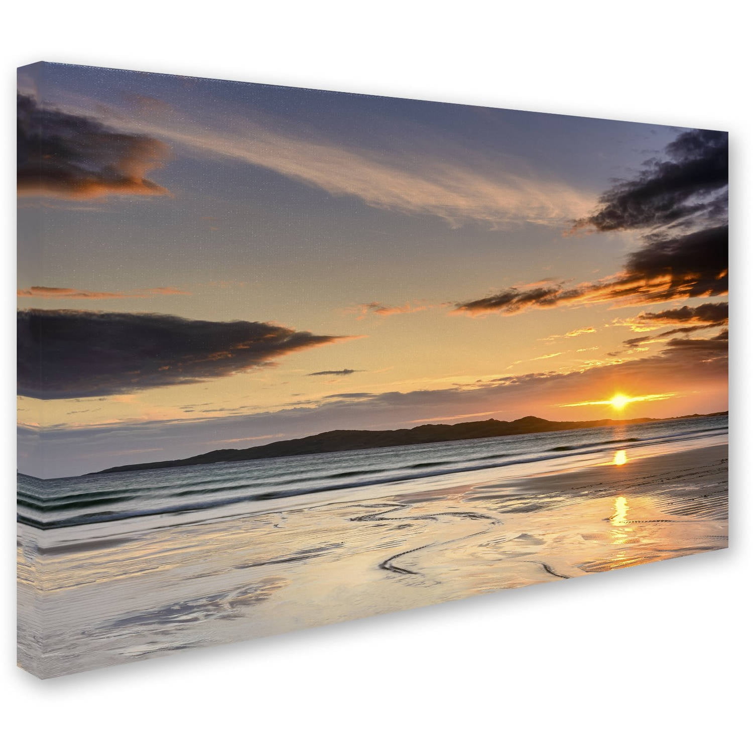 Trademark Fine Art 'Patterns in Sand' Canvas Art by Michael Blanchette Photography