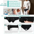 thumbnail image 4 of Lefeke Hernia Belts for Men Inguinal with 4 Compression Pads, Hernia Support Brace for Groin Pain Relief, Hernia Truss for Bilateral Hernia, Adjustable Waist Guard Left or Right Side, 4 of 10