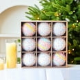 thumbnail image 4 of Leodye Christmas Candy Colored Foam Balls set of 1, Christmas Tree Ornaments Colorful Balls Christmas Decorations-9.4x9.4x3.1 in, 4 of 6