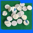 thumbnail image 4 of 200pcs Round Felt Pads 1.2cm Diameter Floor Protector Pad for Table Chair Furniture (White), 4 of 4