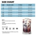 thumbnail image 4 of Kdxio White Red Cat Couple for Men's Muscle T-shirt,Sleeveless for Workout Running Athletic Gym Lounge Casual, 4 of 5