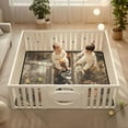thumbnail image 2 of WOBOGO Hallowween Husky Baby Playmats Extra Large Waterproof Rollable Activity Pads for Toddlers 50×50inch, 2 of 7