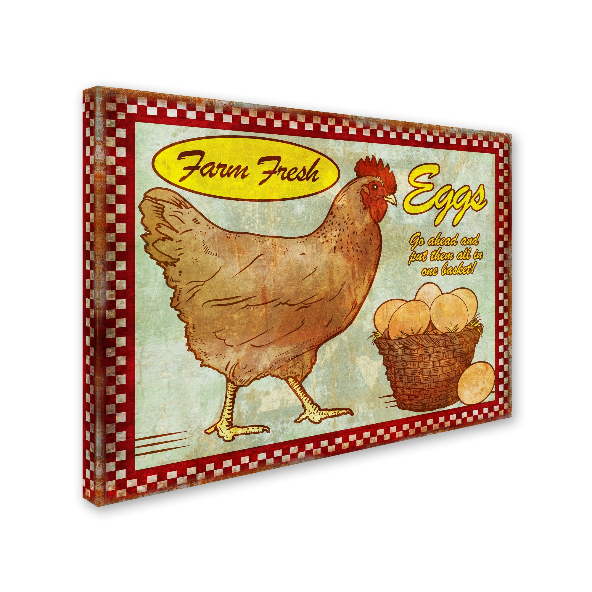 Trademark Fine Art 'Breakfast' Canvas Art by ALI Chris