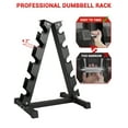 thumbnail image 2 of Support d'Haltères en Acier Robuste pour la Maison et le Gym, Support de Rangement de Poids à 5 Niveaux - Conception Verticale - Construction Durable, 2 of 6