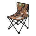 thumbnail image 2 of 600D Oxford Camping Chair Portable Foldable Chair Supports 220 lbs for Picnic, Fishing, Backpacking Cute Characters, 2 of 8
