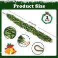 thumbnail image 2 of Guirnalda Realista De Pino De Cedro Artificial De 6 Pies – Guirnalda Gruesa Y Exuberante De Vegetación Sintética Para Chimenea, Interior, Exterior, Navidad, Vacaciones, Hogar, Decoración De Fiesta, 2 of 5